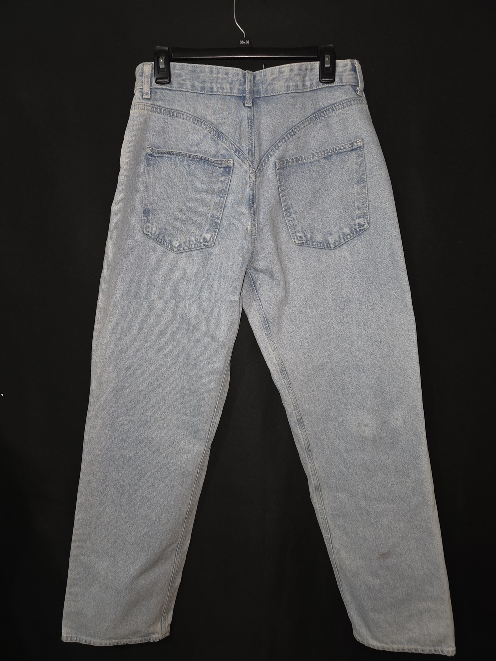 Zara Light Wash Straight-Leg Women's Jeans - Picture 2 of 6
